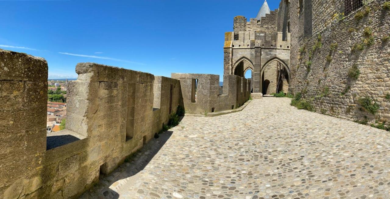Tout Confort ! Calme, Climatisation, Vue Degagee, Ville ,Parking Gratuit, Ascenseur, Wifi Carcassonne Exteriér fotografie