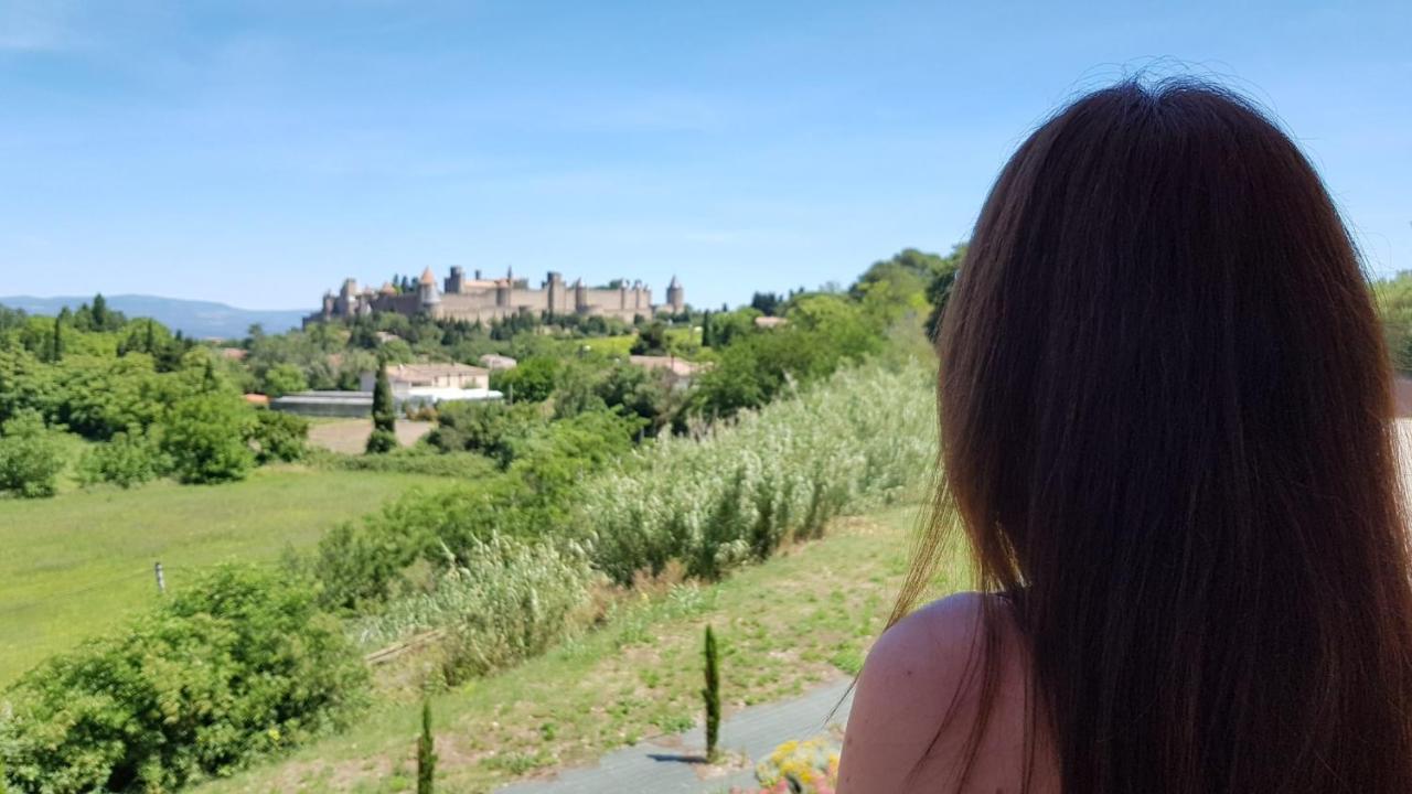 Tout Confort ! Calme, Climatisation, Vue Degagee, Ville ,Parking Gratuit, Ascenseur, Wifi Carcassonne Exteriér fotografie