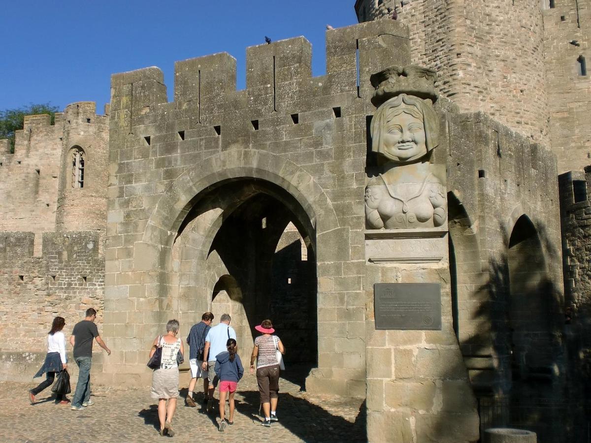 Tout Confort ! Calme, Climatisation, Vue Degagee, Ville ,Parking Gratuit, Ascenseur, Wifi Carcassonne Exteriér fotografie