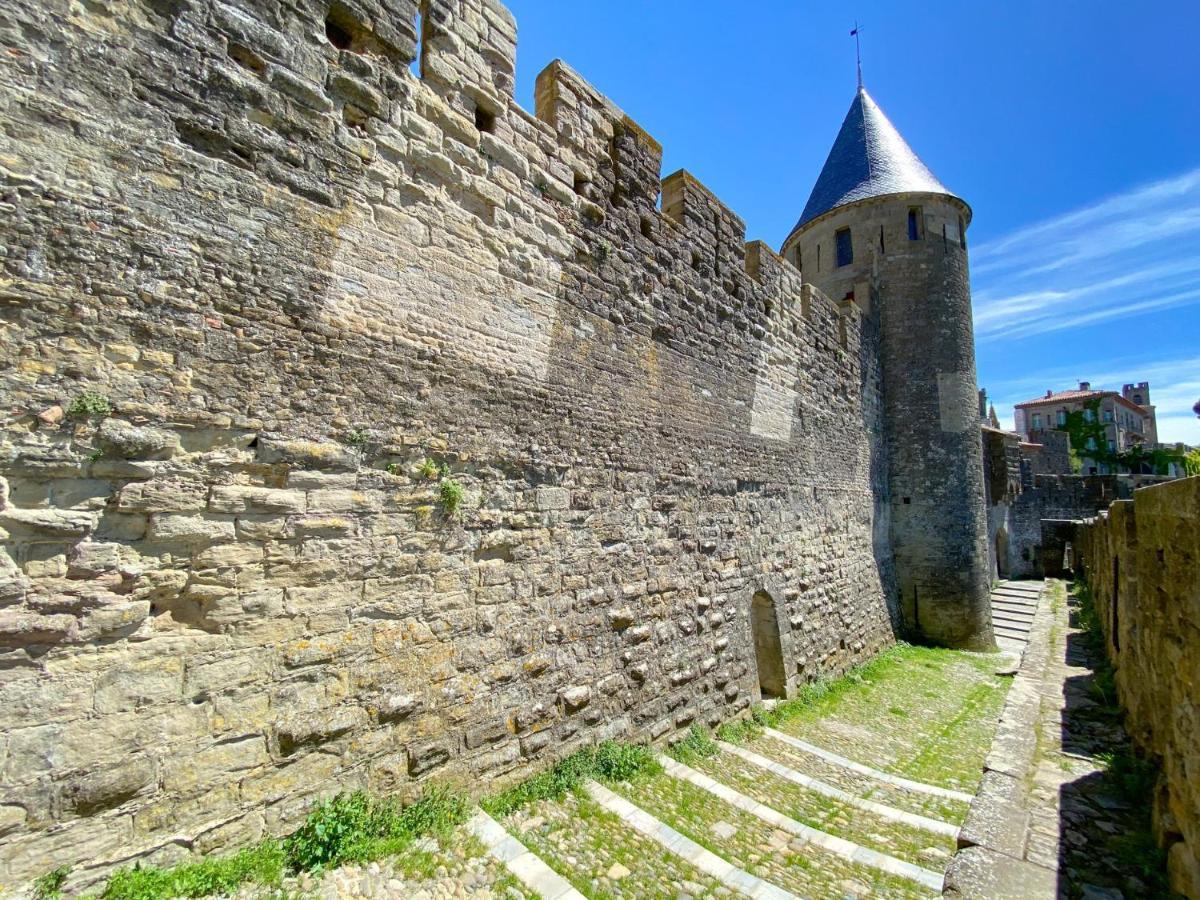 Tout Confort ! Calme, Climatisation, Vue Degagee, Ville ,Parking Gratuit, Ascenseur, Wifi Carcassonne Exteriér fotografie